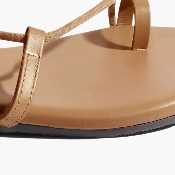TKEES Women's Strappy Tan Sandals - Picture 3 of 13